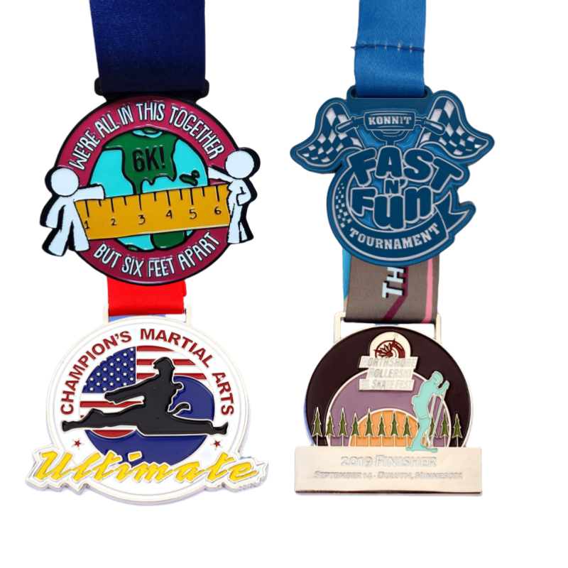 Manufacturer Medal Wholesale Cheap Design Your Own Blank Zinc Alloy 3D Gold Award Marathon Running Custom Metal Sport Medal