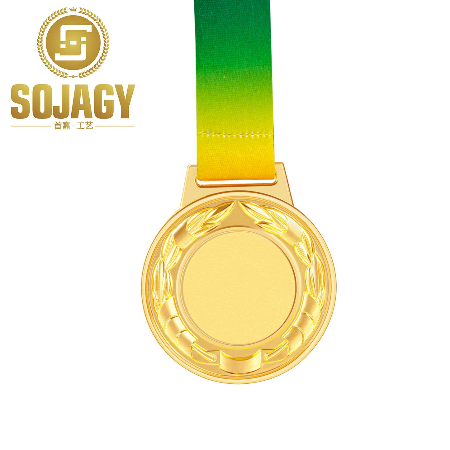 Wholesale Cheap Design Your Own Blank 3D Gold Zinc Alloy Sports Medal With Sublimation Ribbon Custom Souvenir