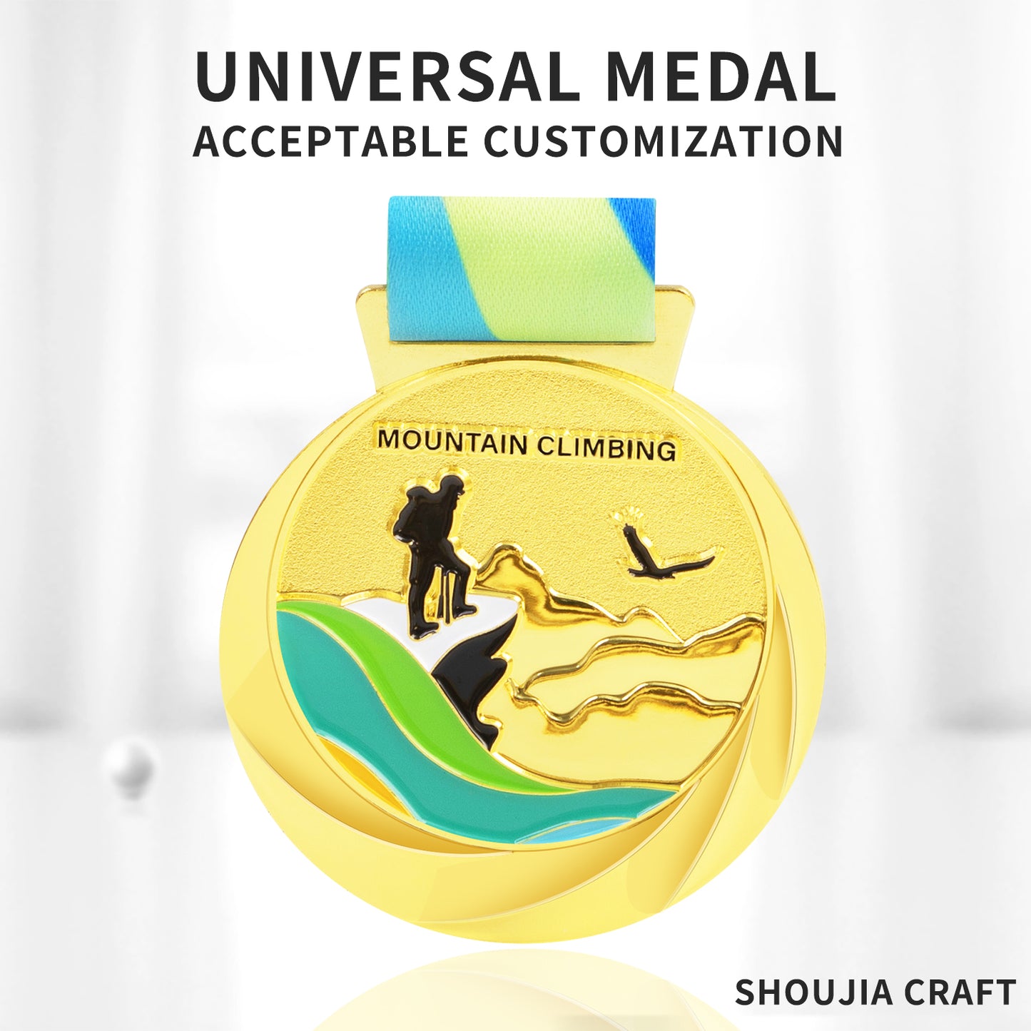 Factory Direct Custom 3D Zinc Alloy Metal Sport Medal custom Judo Kung Fu Boxing Karate Summer Open Medal 