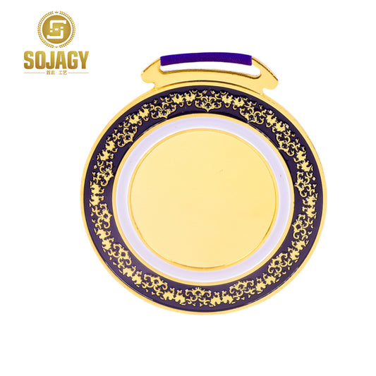 Manufacturer Custom Marathon Medal Sport Medals with Ribbon Soccer Football Medal Golf Basketball 3D Souvenir
