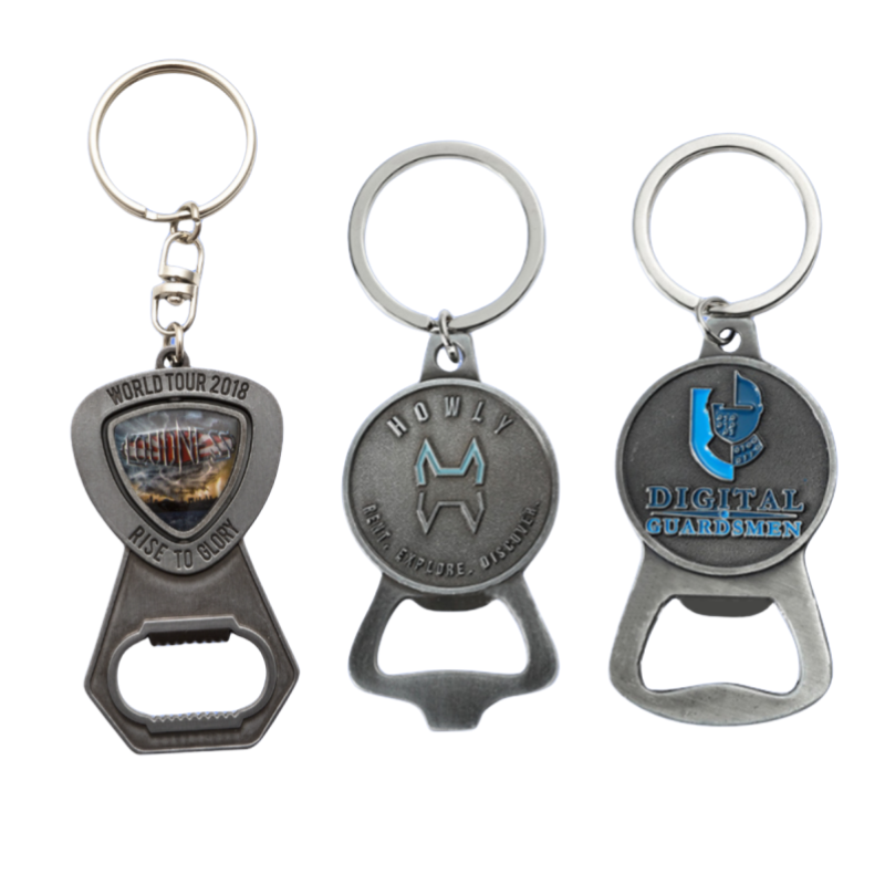 Wholesale Popular Customized Cheap Metal Keyring Soft Hard Enamel Keychain for Gifts