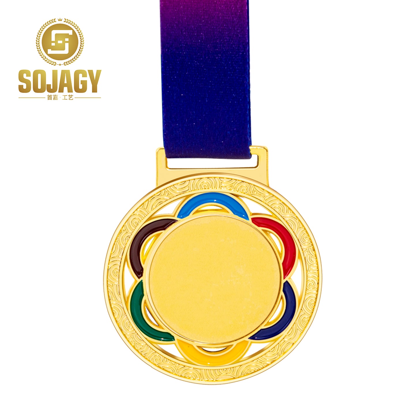 Wholesale Cheap Design Your Own Blank Zinc Alloy 3D Gold Swimming Contest Custom Metal Sport Medal 