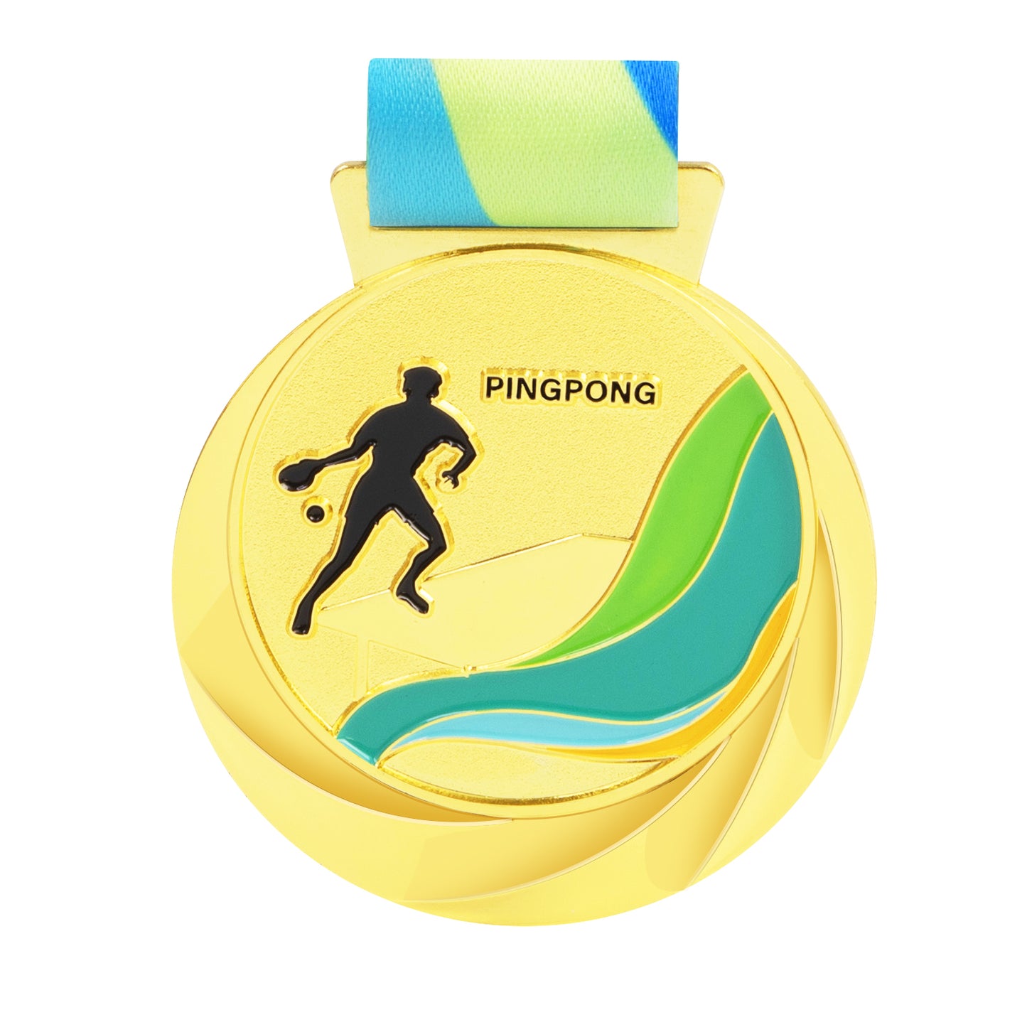 Wholesale Medals Karate Football Taekwondo Soccer Dance Gold Running Cycling Basketball Award Blank Metal Sports Custom Medal