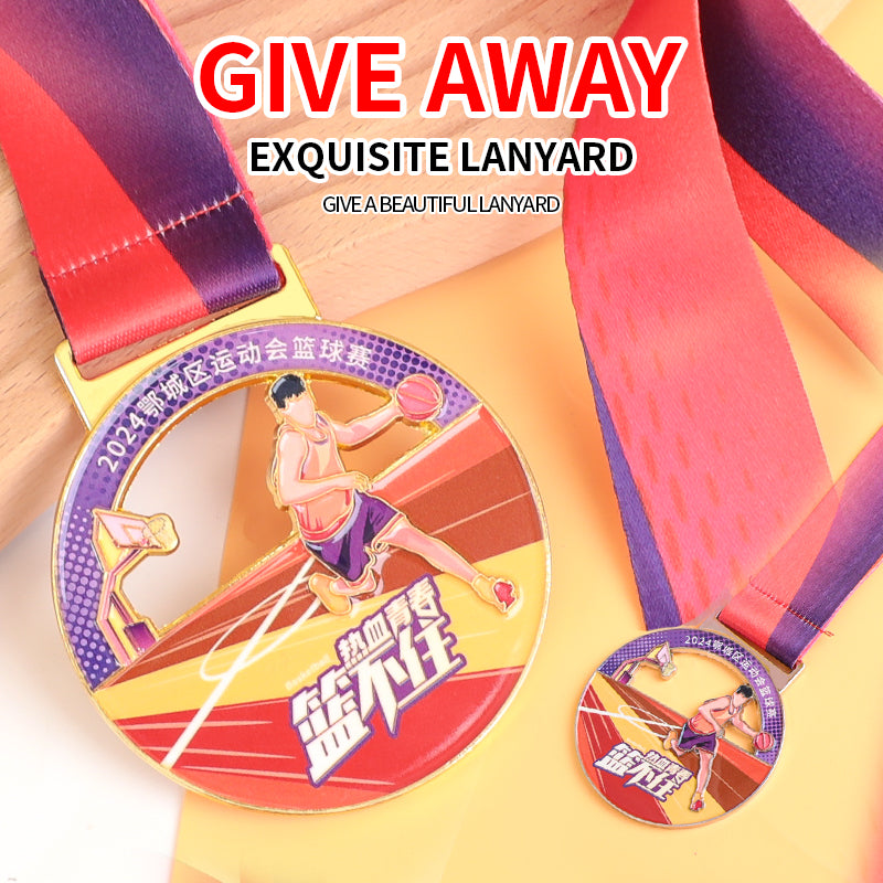 Medal manufacturer custom personalized awards metal 3D gold silver copper plated sports race medal