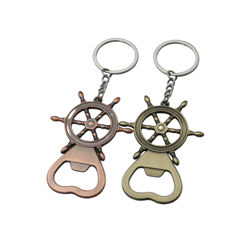 Cartoon keychain Zinc alloy baked paint keychain