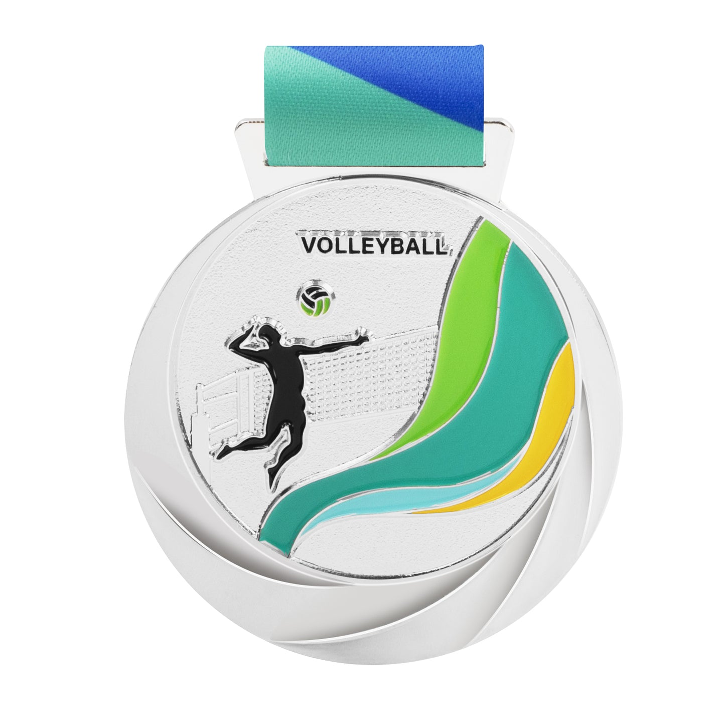 Medal high quality manufacturer low price gold-plated custom 3d blank metal sports competition medal 