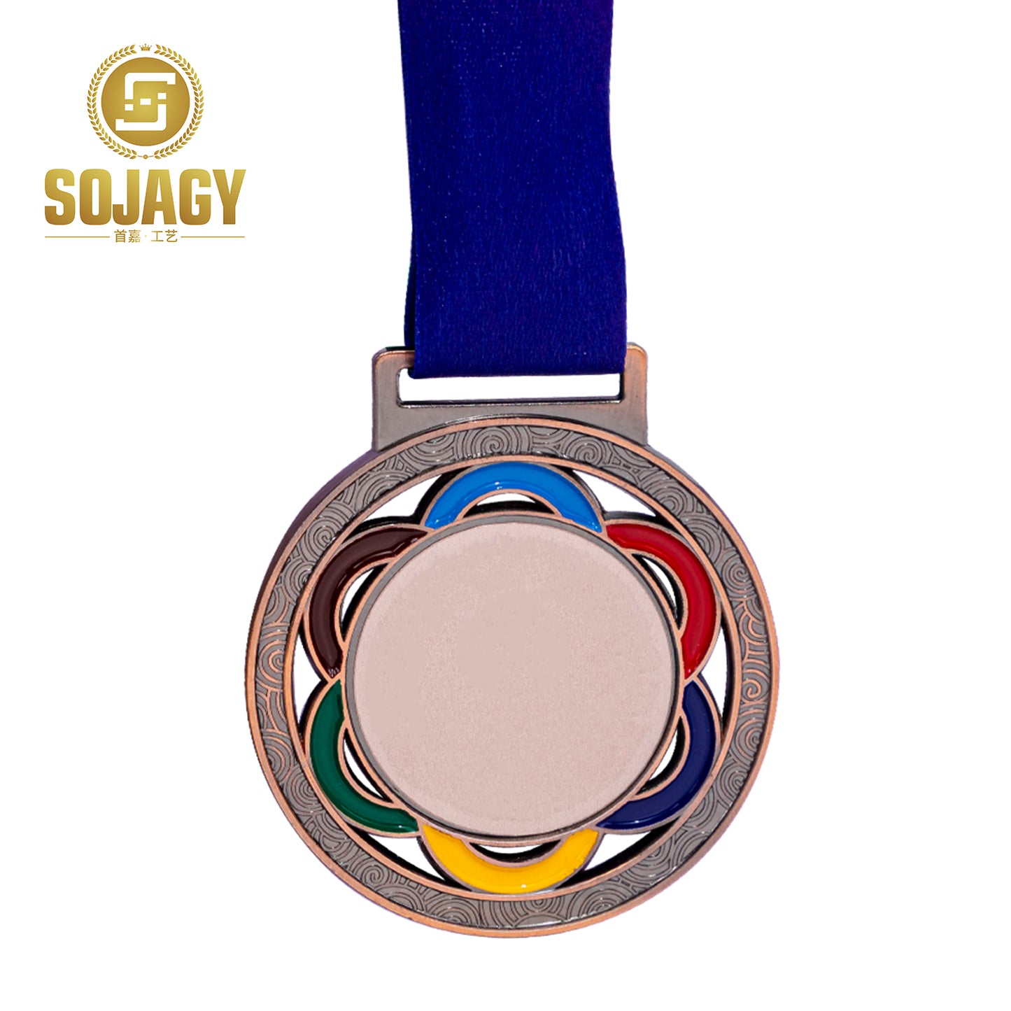 Wholesale Cheap Design Your Own Blank Zinc Alloy 3D Gold Swimming Contest Custom Metal Sport Medal 
