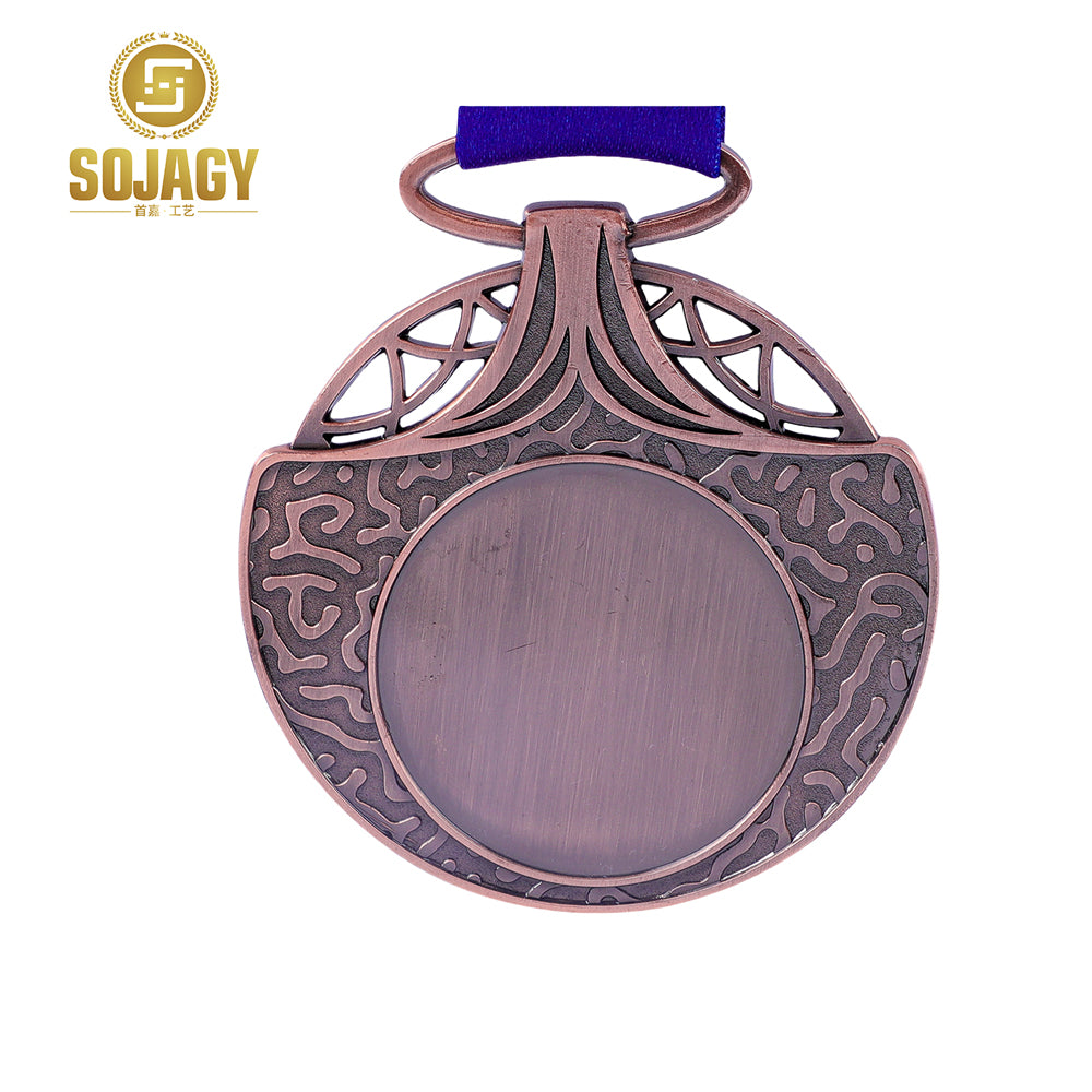 custom gold metal soccer running medal with ribbon sports customized sports medal custom marathon manufacturer bespoke medals