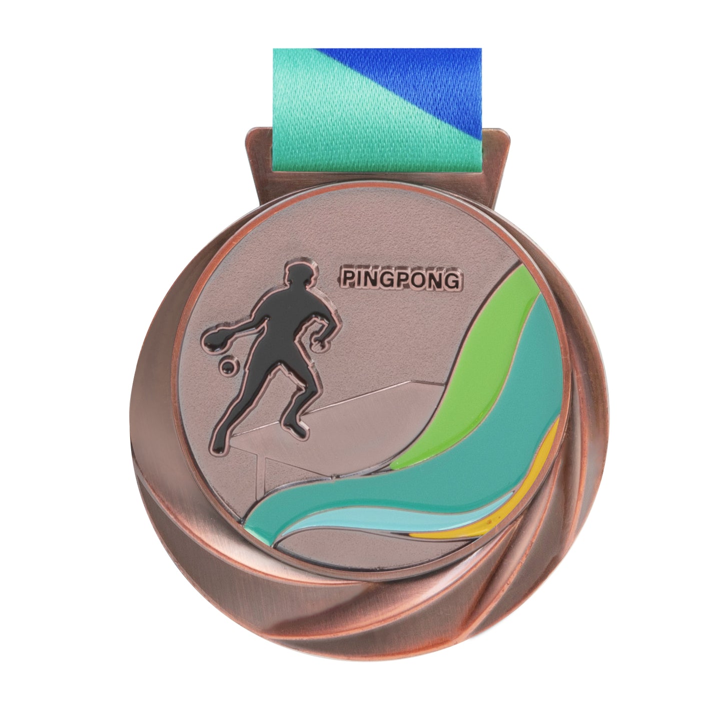 Wholesale Medals Karate Football Taekwondo Soccer Dance Gold Running Cycling Basketball Award Blank Metal Sports Custom Medal