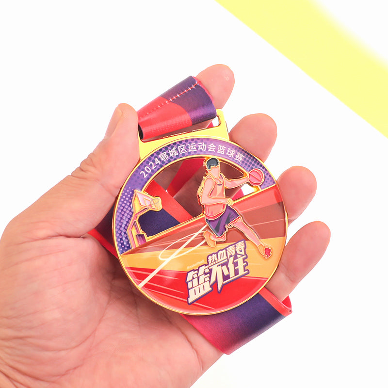 Medal manufacturer custom personalized awards metal 3D gold silver copper plated sports race medal