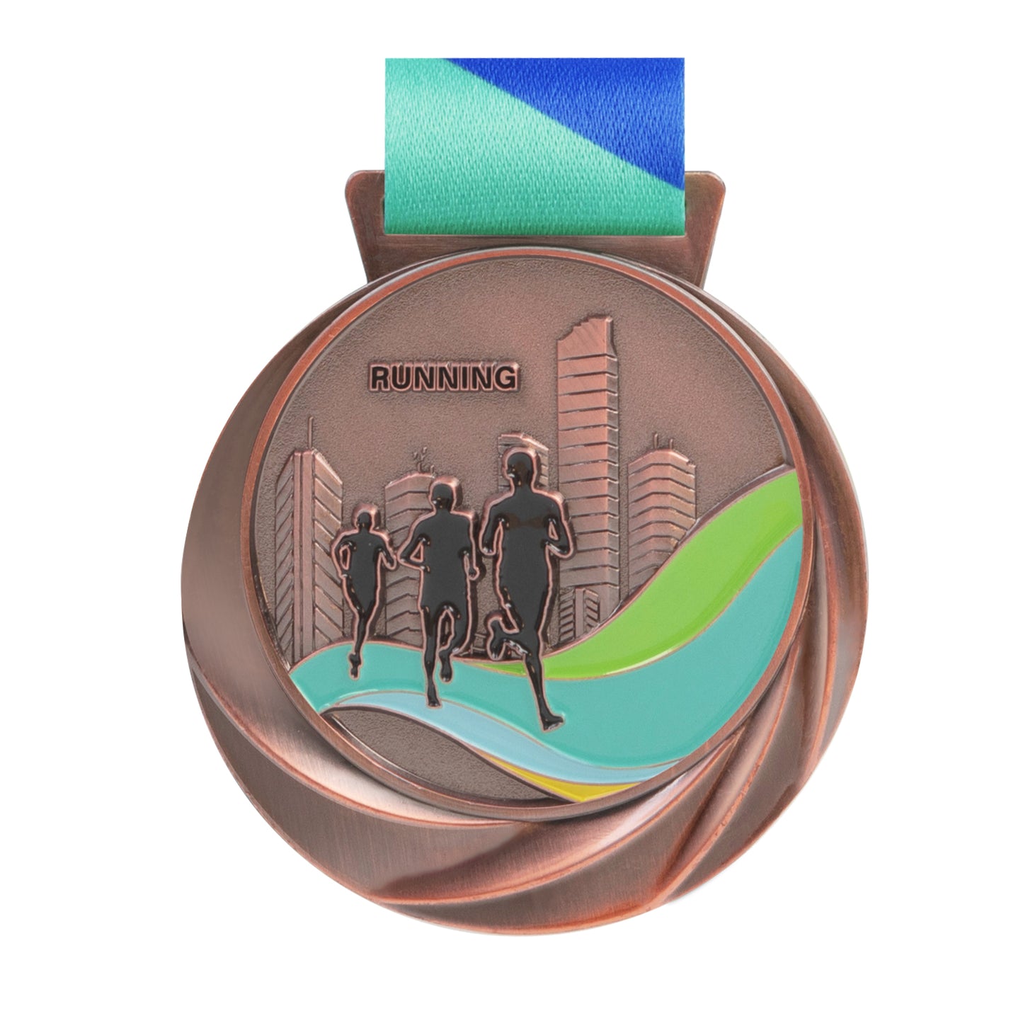 Soccer Metal Metal Sports Medals Customer Logo Sports Gold Medals