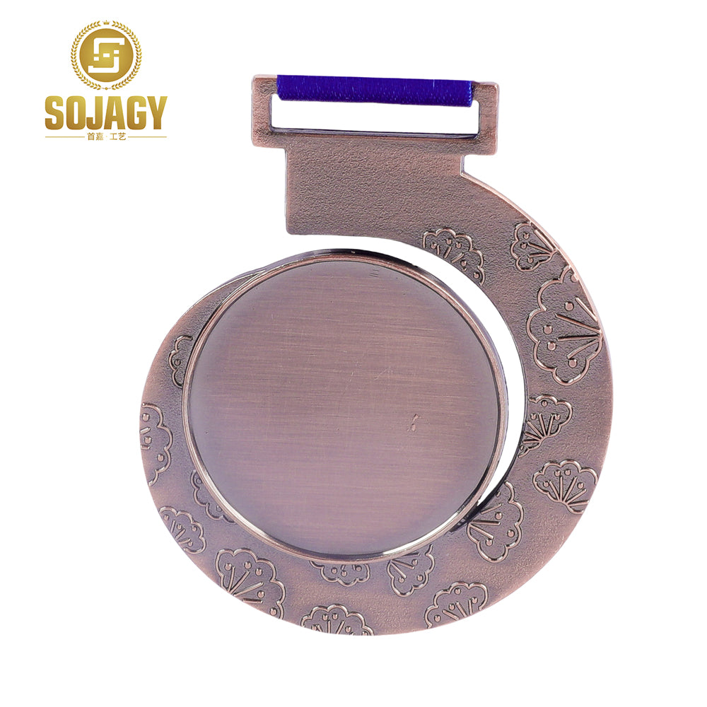 Factory Customized Personalized Blank Metal Medal Graduation Sports Competition Souvenir Gift Zinc Alloy Gold Medal Metal Medal