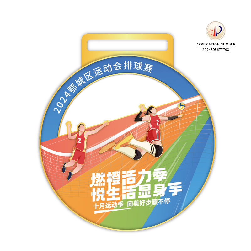 Custom Winner Gold Silver Bronze Award Medals Paint Enamel Design Own Logo 2D 3D Metal Winner Awards with Neck Ribbon