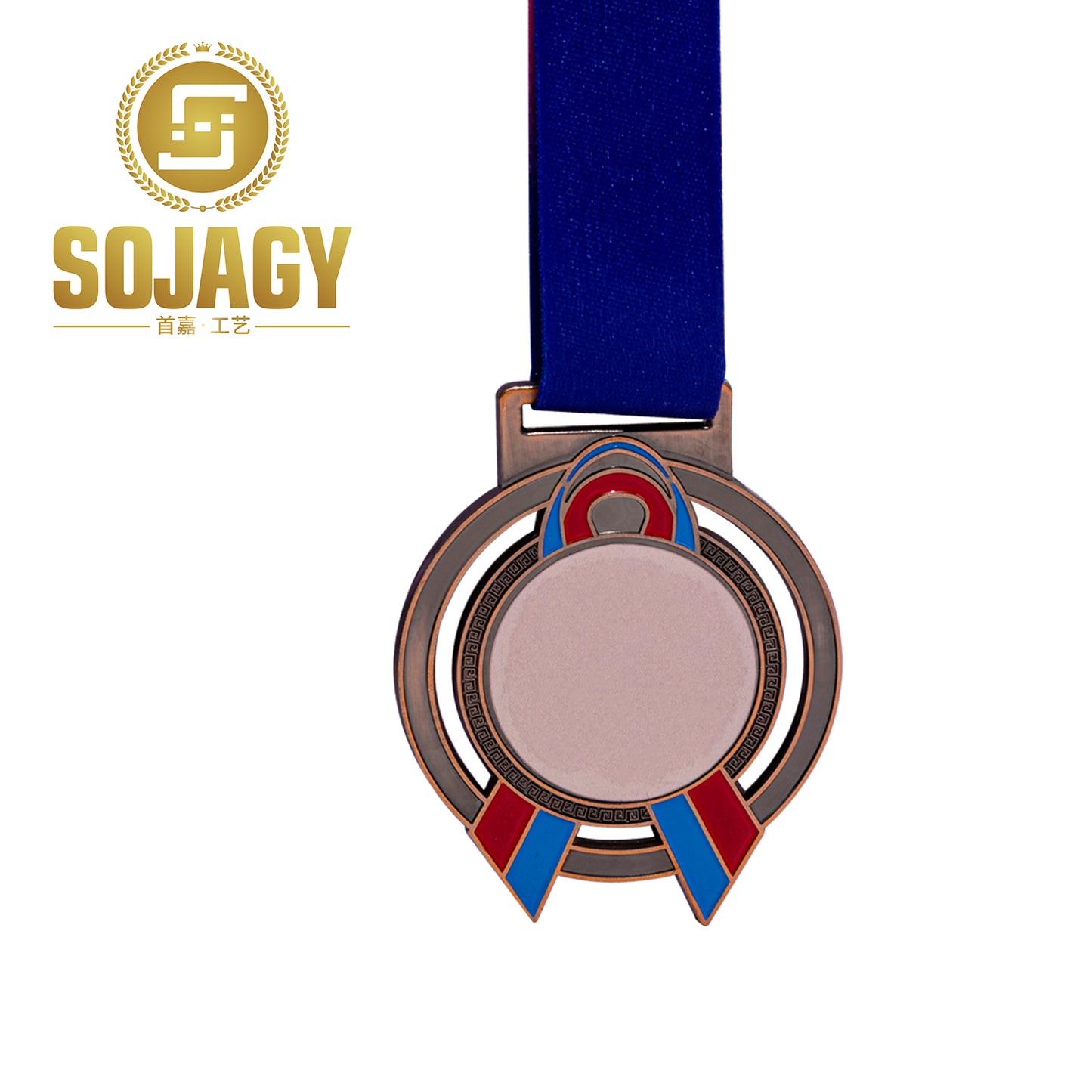 Wholesale Cheap Design Your Own Blank Medals Zinc Alloy 3D Gold Award Marathon Running Medal Custom Medals