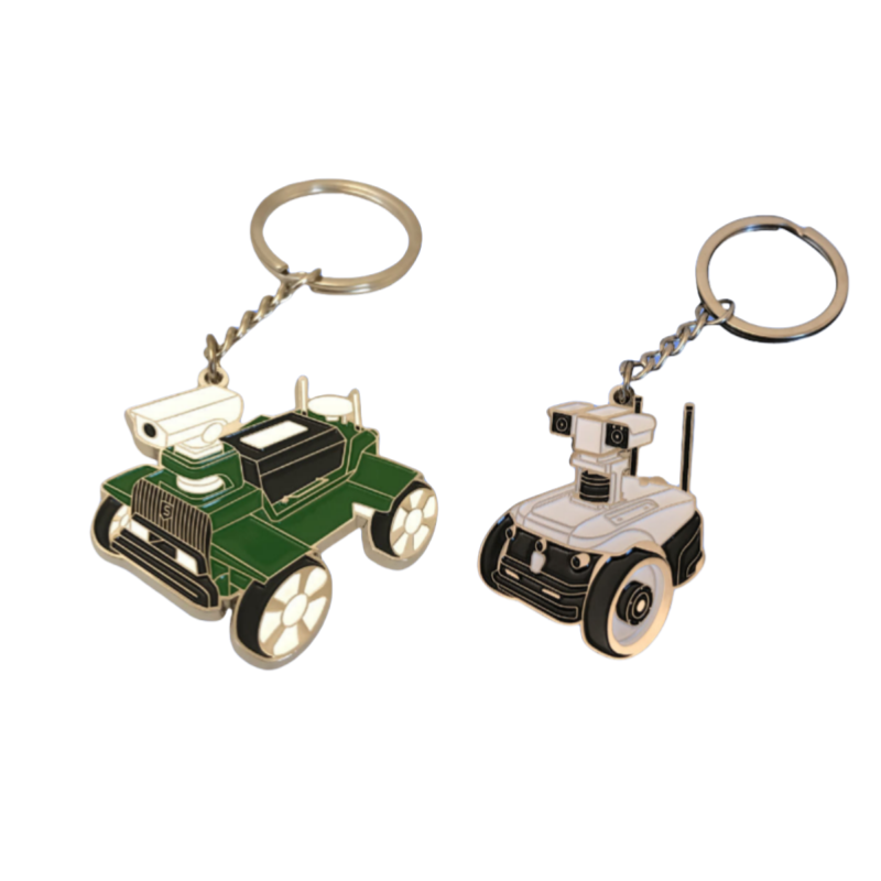 Wholesale Personalized Customization Metal Enamel Gold Plating Custom Metal Enamel Keychain Key Ring