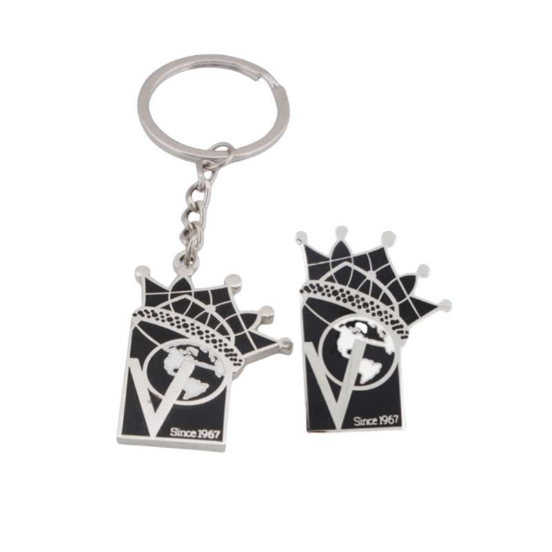 Wholesale Popular Customized Cheap Metal Keyring Soft Hard Enamel Keychain for Gifts