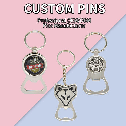 Popular Style Hand Grip Custom Logo Print Blank Bar Blade Speed Stainless Steel Beer Opener Metal Flat Bottle Opener For Gift