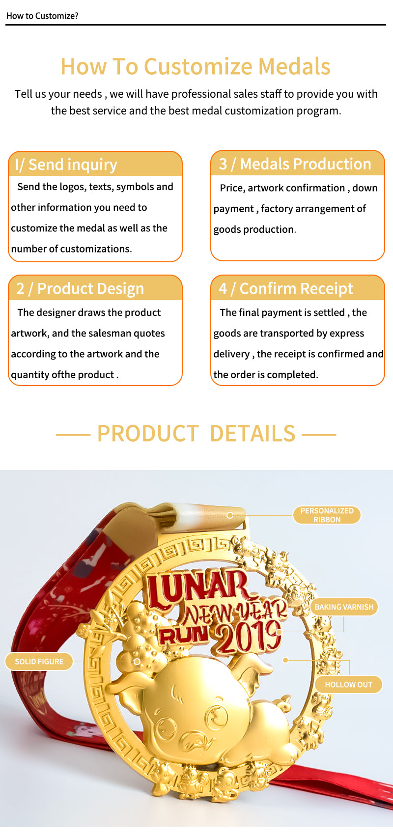 Manufacturer Medal Wholesale Cheap Design Your Own Blank Zinc Alloy 3D Gold Award Marathon Running Custom Metal Sport Medal