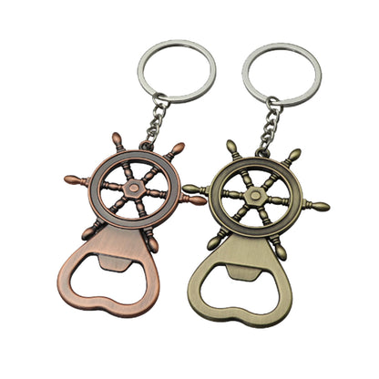 manufacturer wholesale custom cheap sublimation blank metal stainless steel logo keychain beer bottle opener