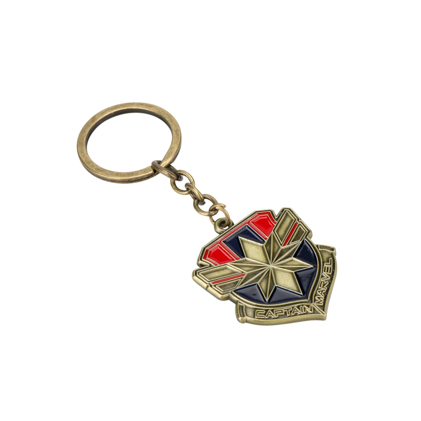 Manufacturer custom logo metal and leather personalized sublimation blank 3D key chain ring