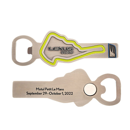 manufacturer wholesale custom cheap sublimation blank metal stainless steel logo keychain beer bottle opener