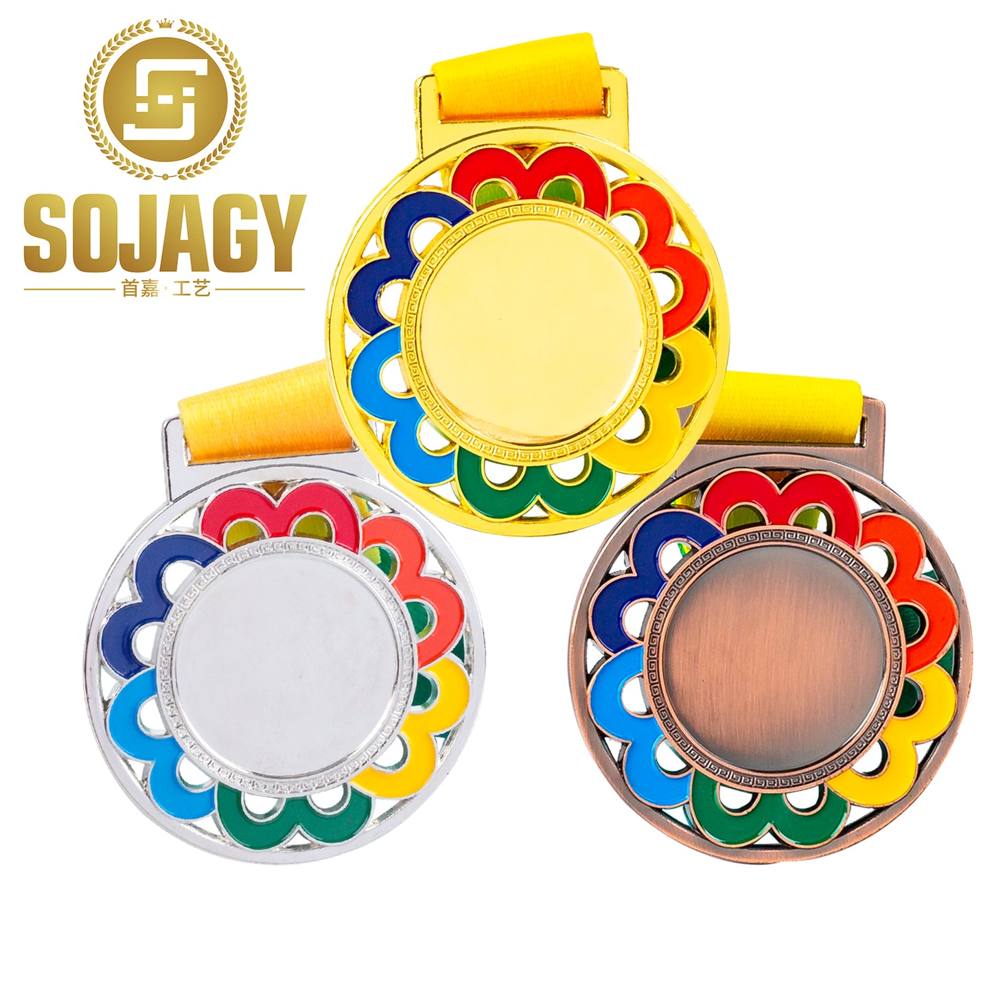 Design Customized Souvenir Metal Zinc Alloy Marathon Medal Sport Custom Medal Basketball Sports Medals with Ribbon ﻿