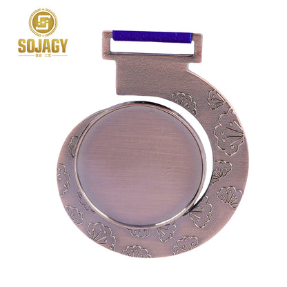 Factory Customized Personalized Blank Metal Medal Graduation Sports Competition Souvenir Gift Zinc Alloy Gold Medal Metal Medal