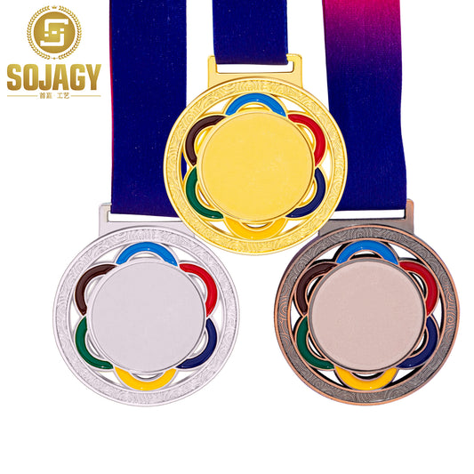 Wholesale Cheap Design Your Own Blank Zinc Alloy 3D Gold Swimming Contest Custom Metal Sport Medal 